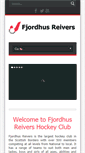 Mobile Screenshot of fjordhusreivers.org